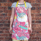 Apron: Christmas, 100% Linen