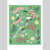 Art Print: Aussie BBQ