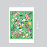 Art Print: Aussie BBQ