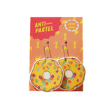 Earrings: Donut Drop Earrings, 3 colours available