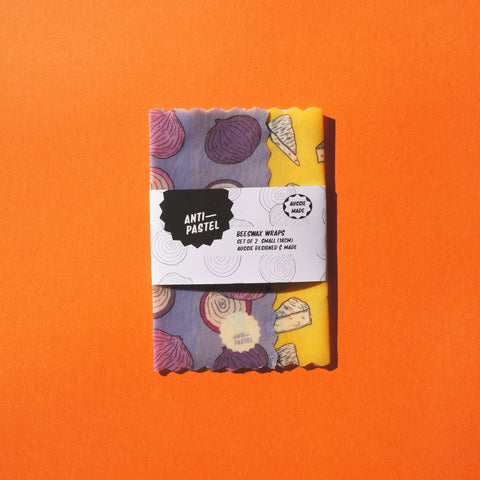 Beeswax Wraps: Set of 2 Small (18cm)