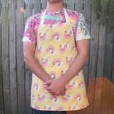Apron: Prawn Yellow, 100% Linen