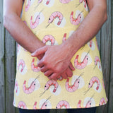 Apron: Prawn Yellow, 100% Linen