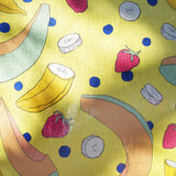 Tea Towel: Rockmelon Yellow, 100% Linen