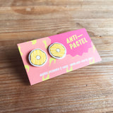 Earrings: Donut Stud Earrings, 5 colours available