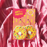 Earrings: Donut Drop Earrings, 3 colours available