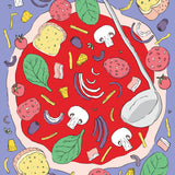 Art Print: Pizza Night