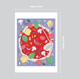 Art Print: Pizza Night