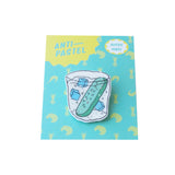 Badge: Gin and Tonic Glitter Brooch/Button