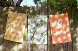 Tea Towel: Coral Citrus