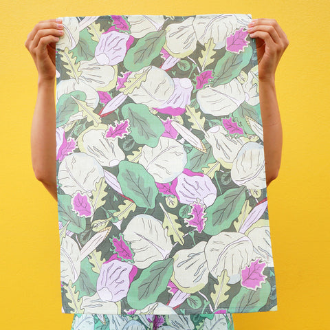 Tea Towel: Lettuce Jungle