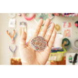 Badge: Freckle Glitter Brooch/Button