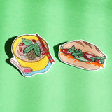 Badge: Pho Noodle Soup Brooch/Button