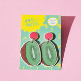Earrings: Kiwifruit Drop Earrings