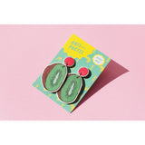 Earrings: Kiwifruit Drop Earrings