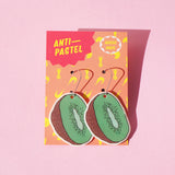 Earrings: Kiwifruit Drop Earrings
