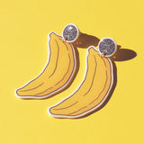 Earrings: Banana Drop Earrings