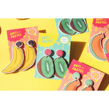 Earrings: Kiwifruit Drop Earrings