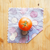 Beeswax Wraps: Variety Pack Set of 3 (Onion, Tomato, Cucumber)